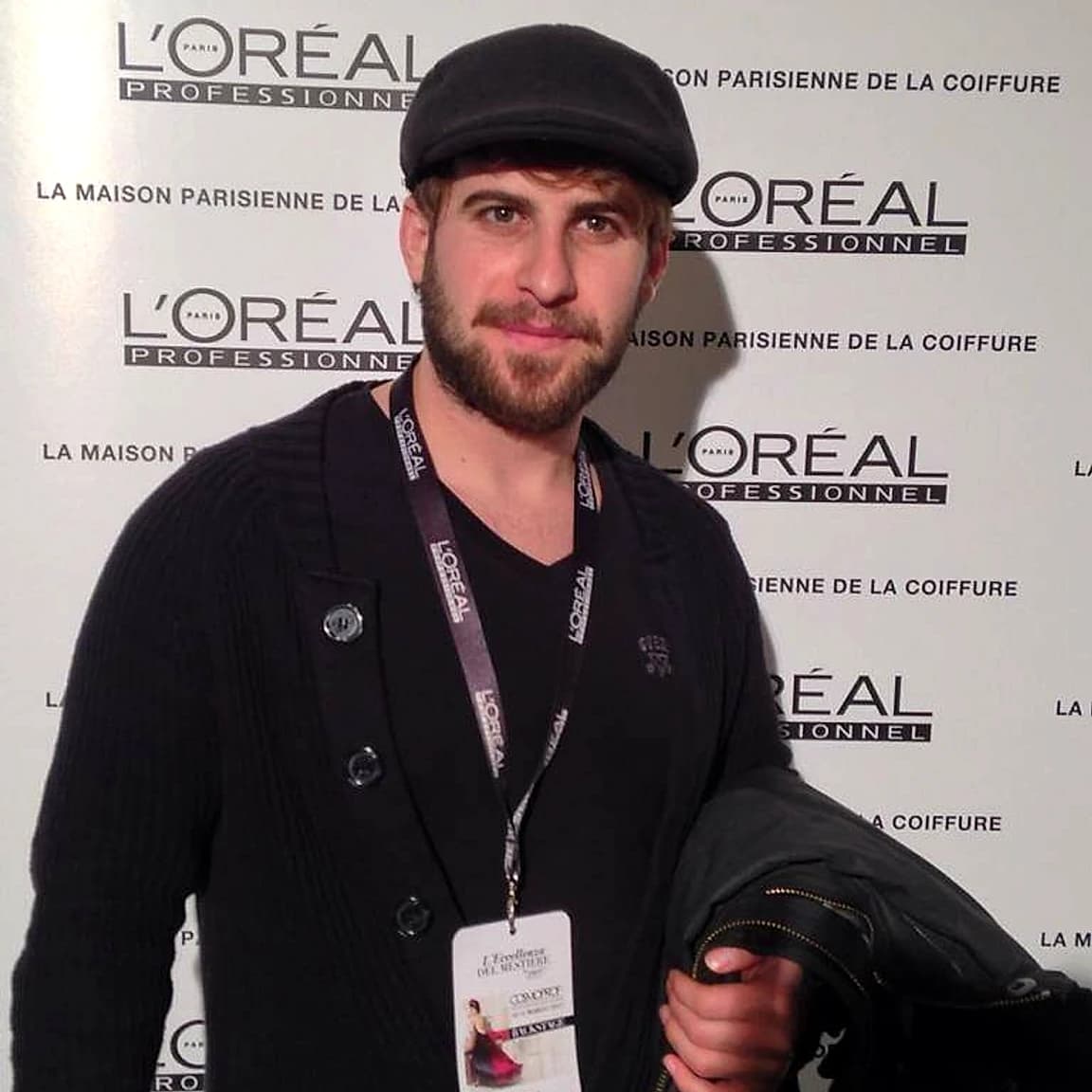 Portraet af Aras hos L'Oreal Professionnel
